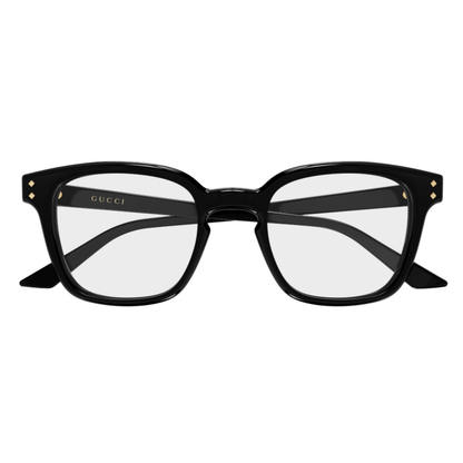 Gucci GG2132O 001 square optical frame front view