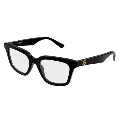 Gucci GG2180O womens acetate cat-eye optical frame three-quarter view
