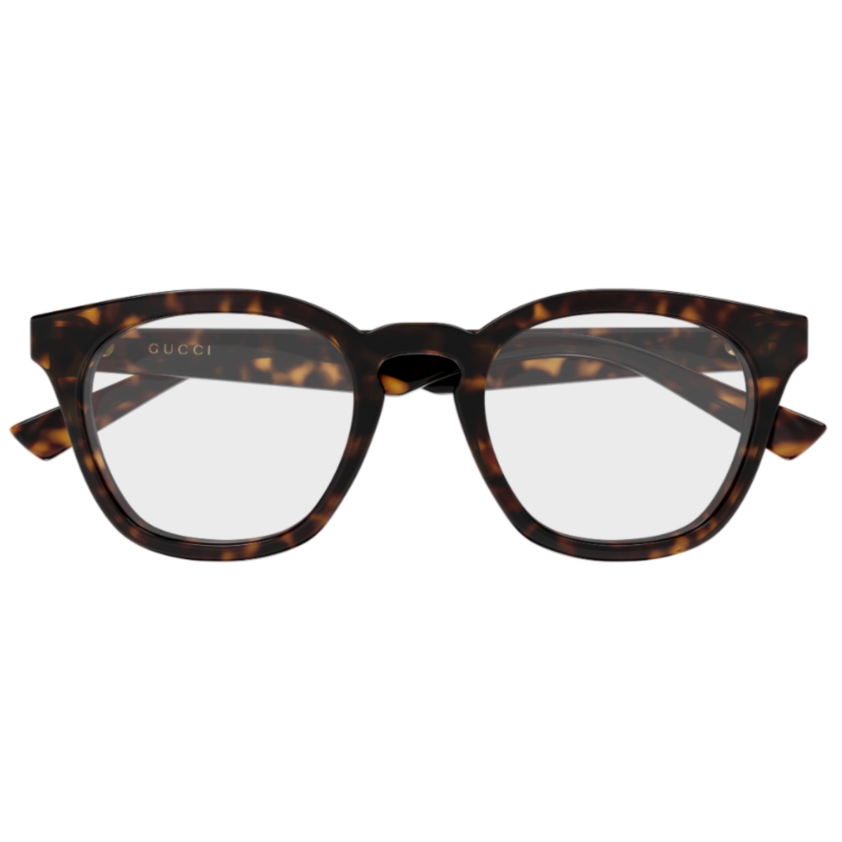 Gucci GG2185O men's acetate geometric pantos optical frame front view