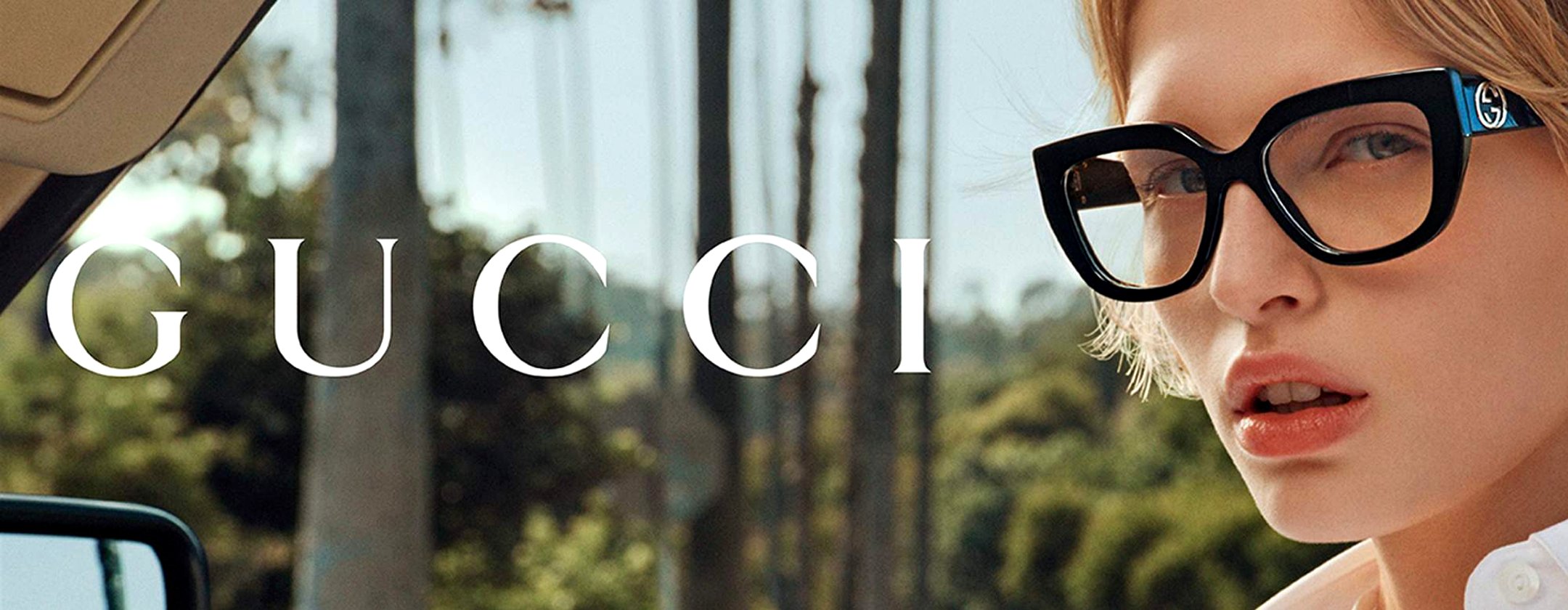 Gucci women’s eyewear featuring bold, iconic designer frames with luxury detailing—perfect for statement style, high-fashion looks, and everyday premium elegance.
