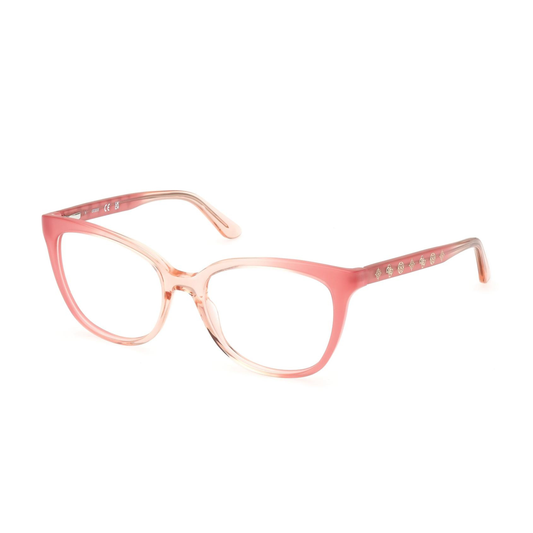 Guess GU50114 women's cat eye full-rim optical frame with premium craftsmanship and elegant designer styling.