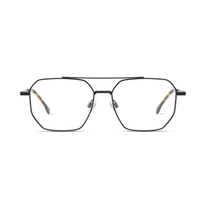 HawkBlackHavana Hawk square men eyeglasses with modern premium full rim optical frame