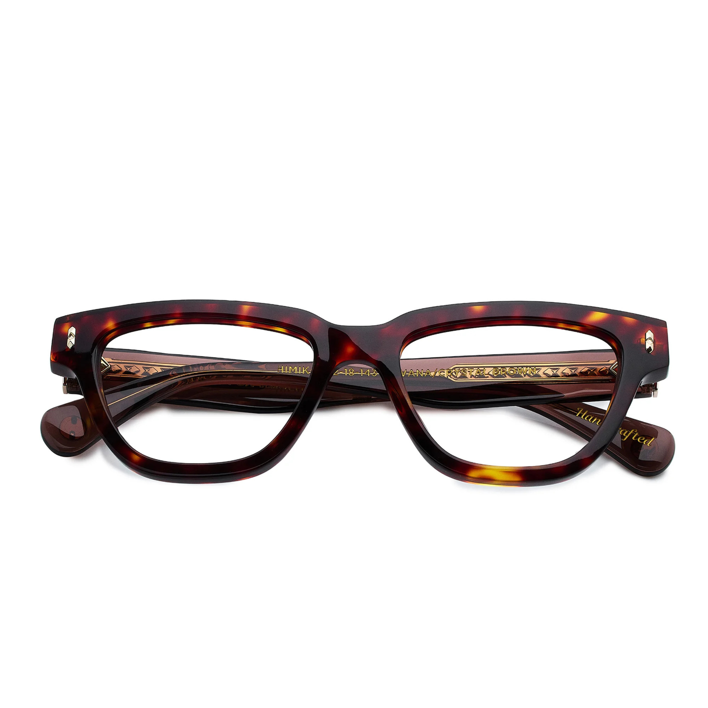 HavanaCrystalBrown Himiko cat eye optical frame for women