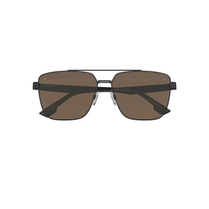 Intense Focus Classic 8 unisex metal rectangle sunglasses front view