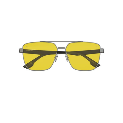 Intense Focus Classic 8 unisex metal rectangle sunglasses front view