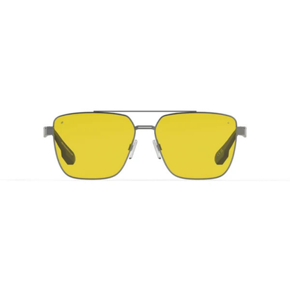 Intense Focus Classic 8 unisex metal rectangle sunglasses front view