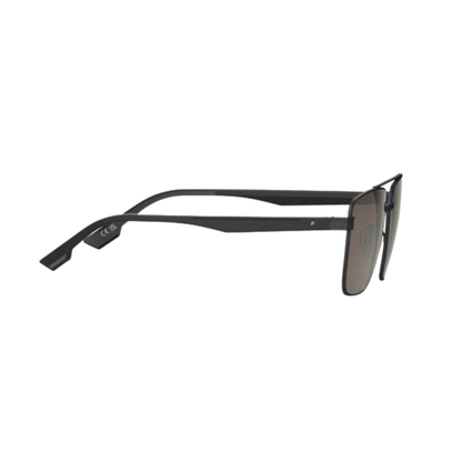 Intense Focus Classic 8 unisex metal rectangle sunglasses side profile
