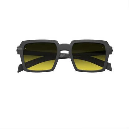 Intense Focus Dapper 61 unisex acetate metal square sunglasses front view