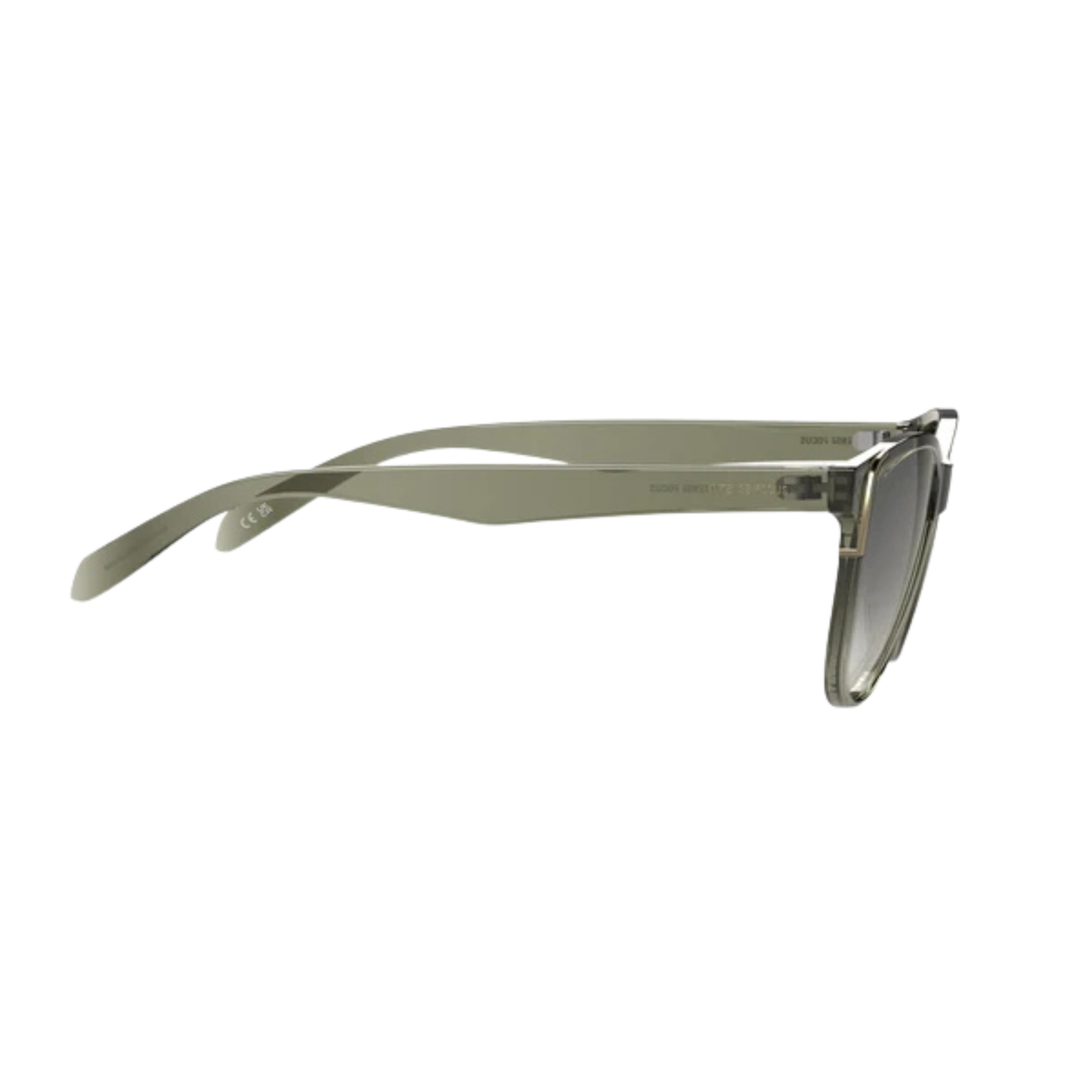 Intense Focus ES4111 women's acetate cateye sunglasses side temple profile