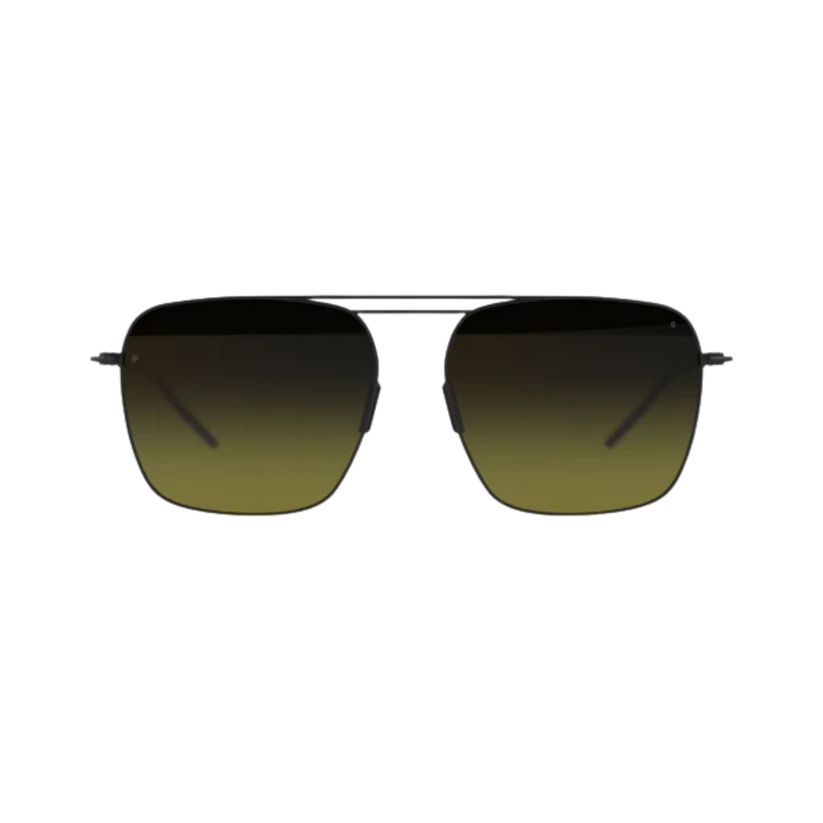 Intense Focus Luster 48 unisex metal navigator sunglass front view