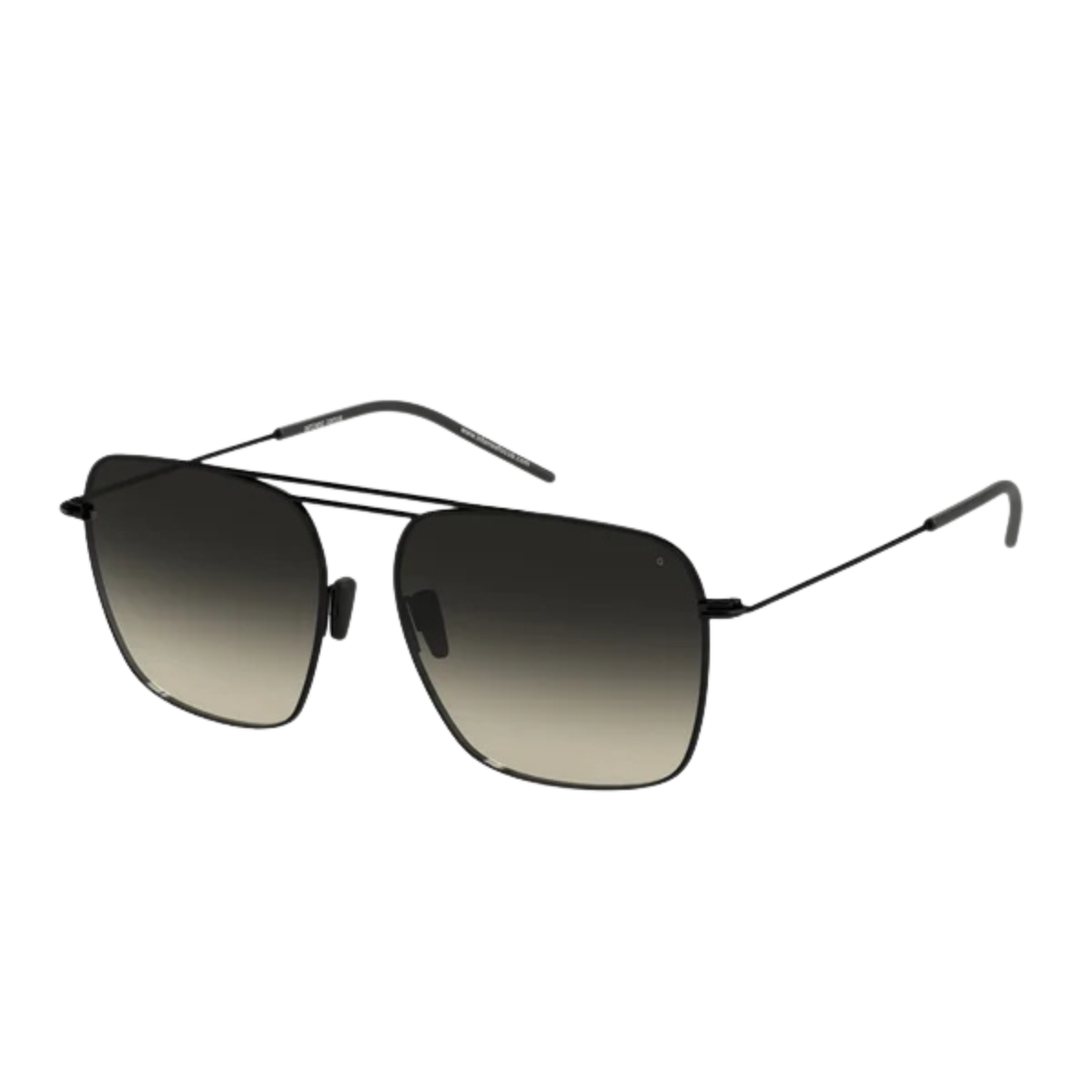 Intense Focus Luster 48 unisex metal navigator sunglass three quarter view