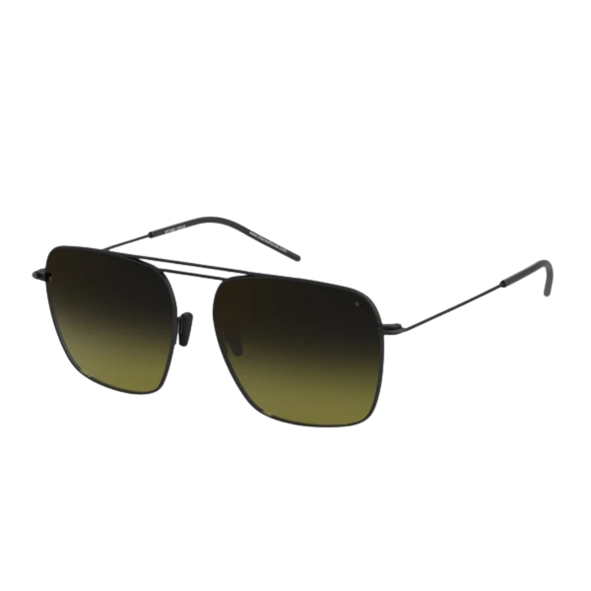 Intense Focus Luster 48 unisex metal navigator sunglass three quarter view