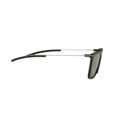 Intense Focus Straight Line 14 unisex adult metal square sunglasses side profile