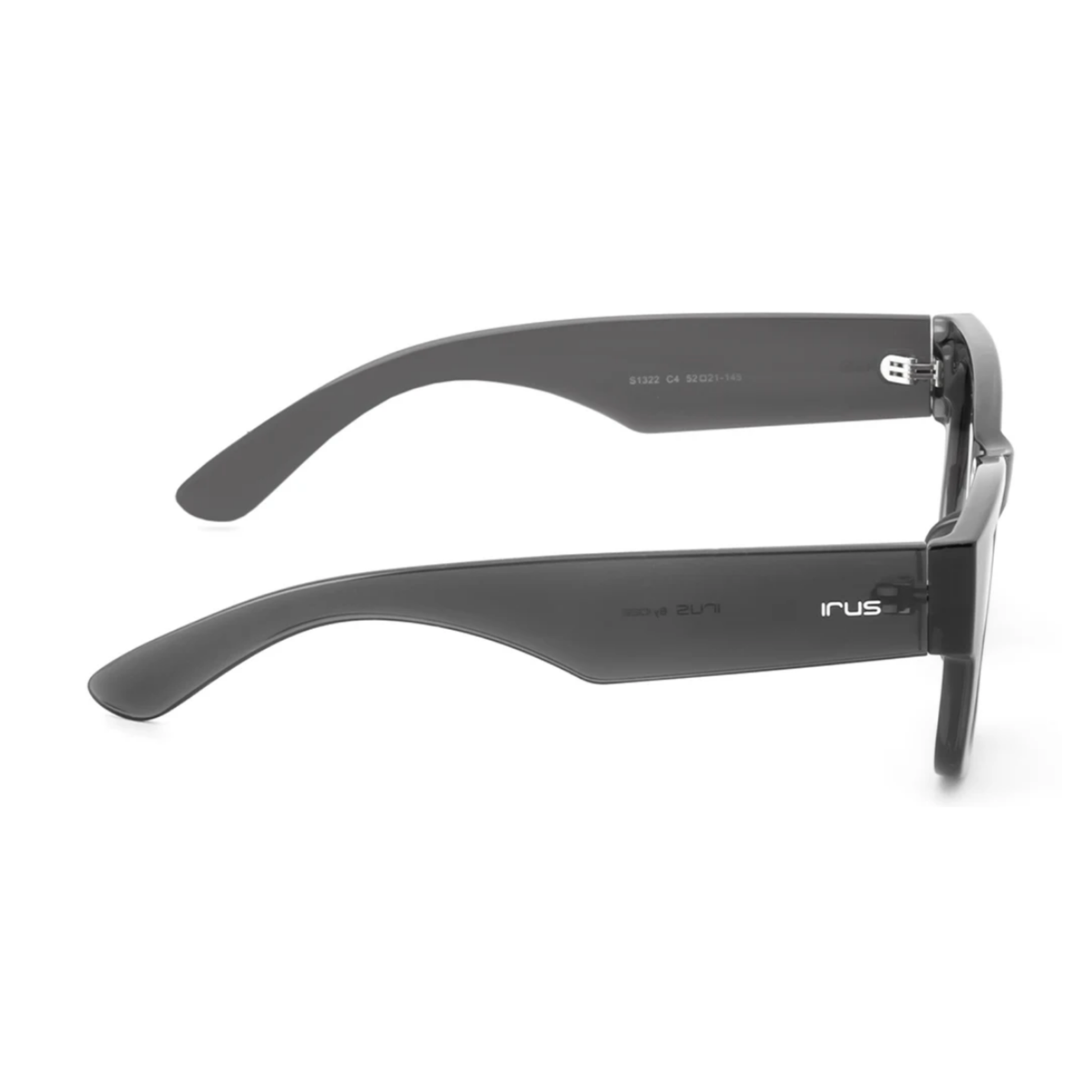 CrystalGreyC4 unisex traveller sunglasses with UV-protected square frame