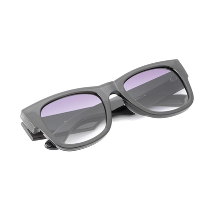 CrystalGreyC4 IRUS S1322 unisex traveller sunglasses with UV-protected square frame