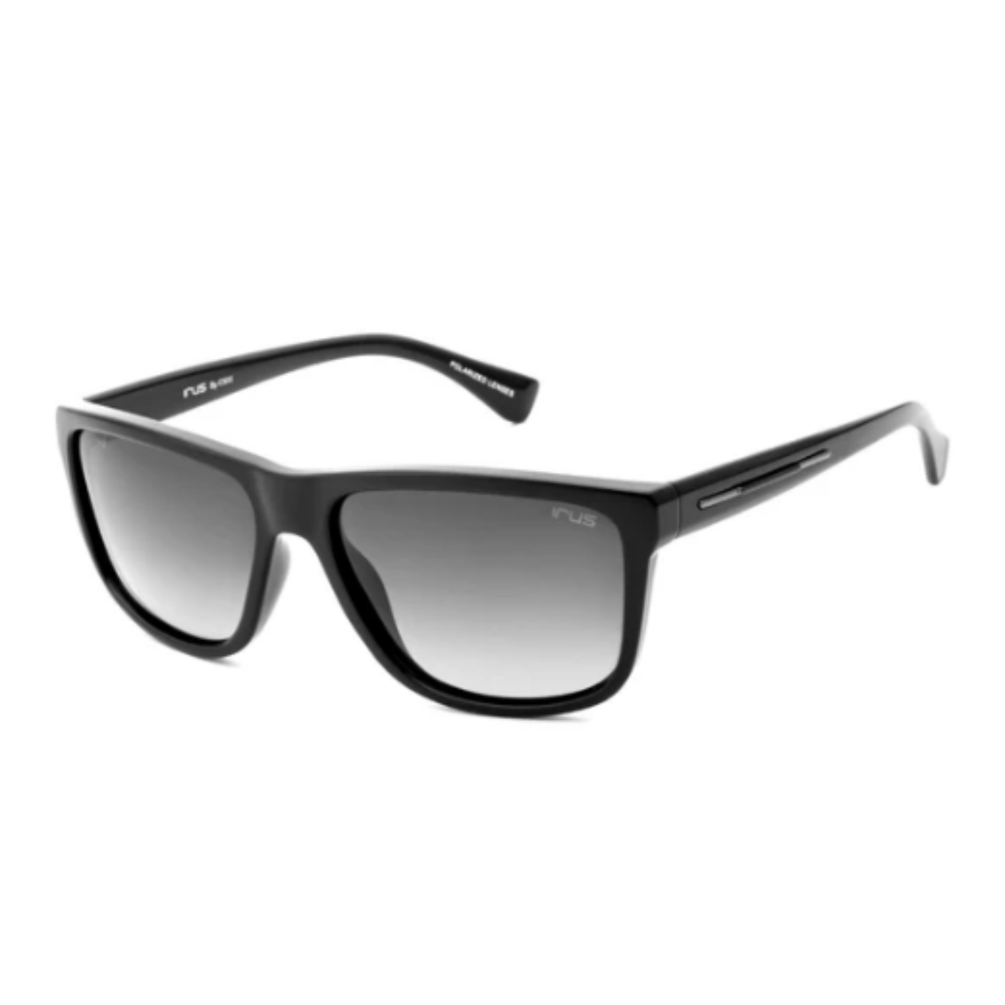 BlueGunmetalBlueGradientC3P IRUS S1407 men’s square polarized sunglasses with UV protection