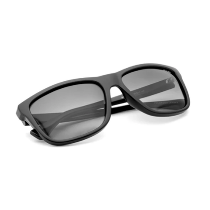 BlackGunmetalGreyGradientC1P IRUS S1407 men’s square polarized sunglasses with UV protection