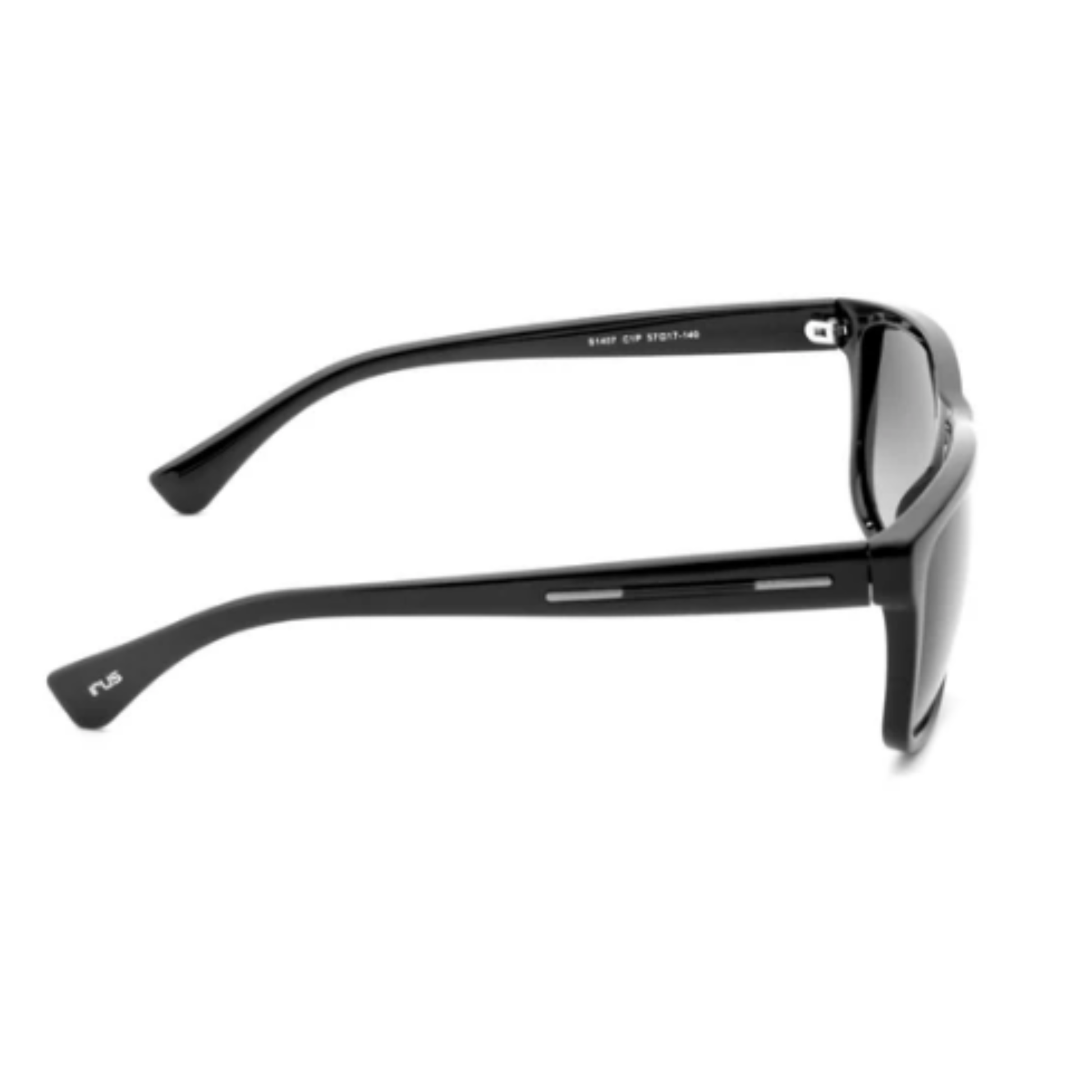 BlackGunmetalGreyGradientC1P IRUS S1407 men’s square polarized sunglasses with UV protection