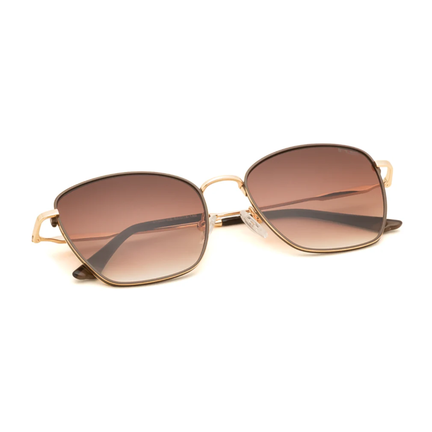 S1530 Gold C2 IRUS S1530 C2 square sunglasses with UV protection and gradient lenses