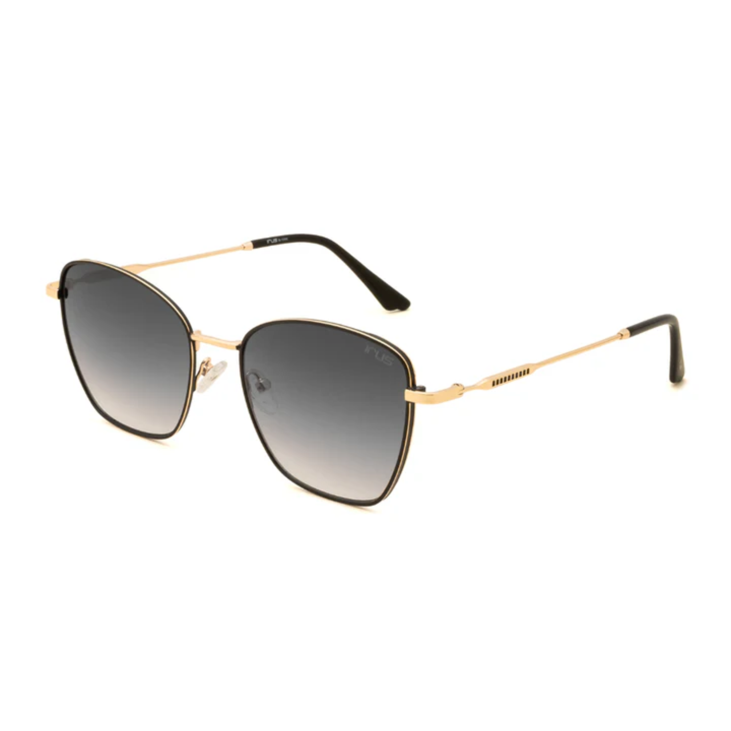 S1530 Black C1 IRUS S1530 C2 square sunglasses with UV protection and gradient lenses