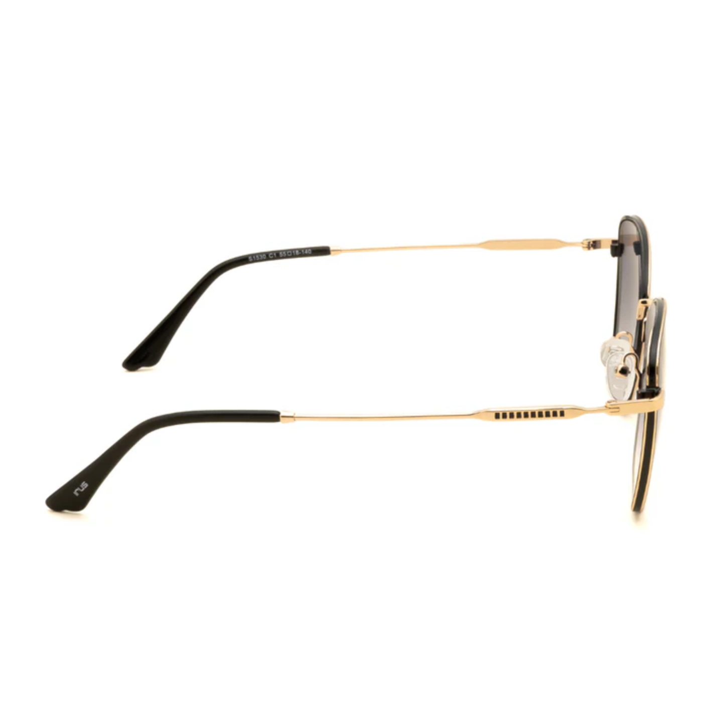S1530 Black C1 IRUS S1530 C2 square sunglasses with UV protection and gradient lenses