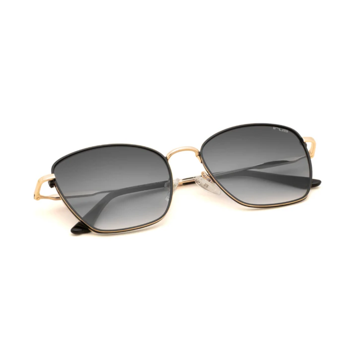 S1530 Black C1 IRUS S1530 C2 square sunglasses with UV protection and gradient lenses
