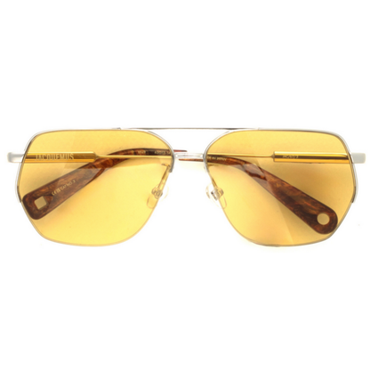 Jacquemus Aviado womens metal aviator sunglasses front view