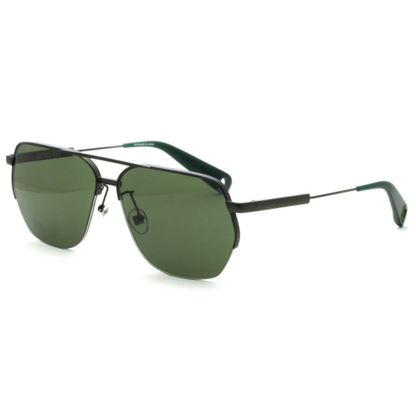 Jacquemus Aviado womens metal aviator sunglasses three quarter view
