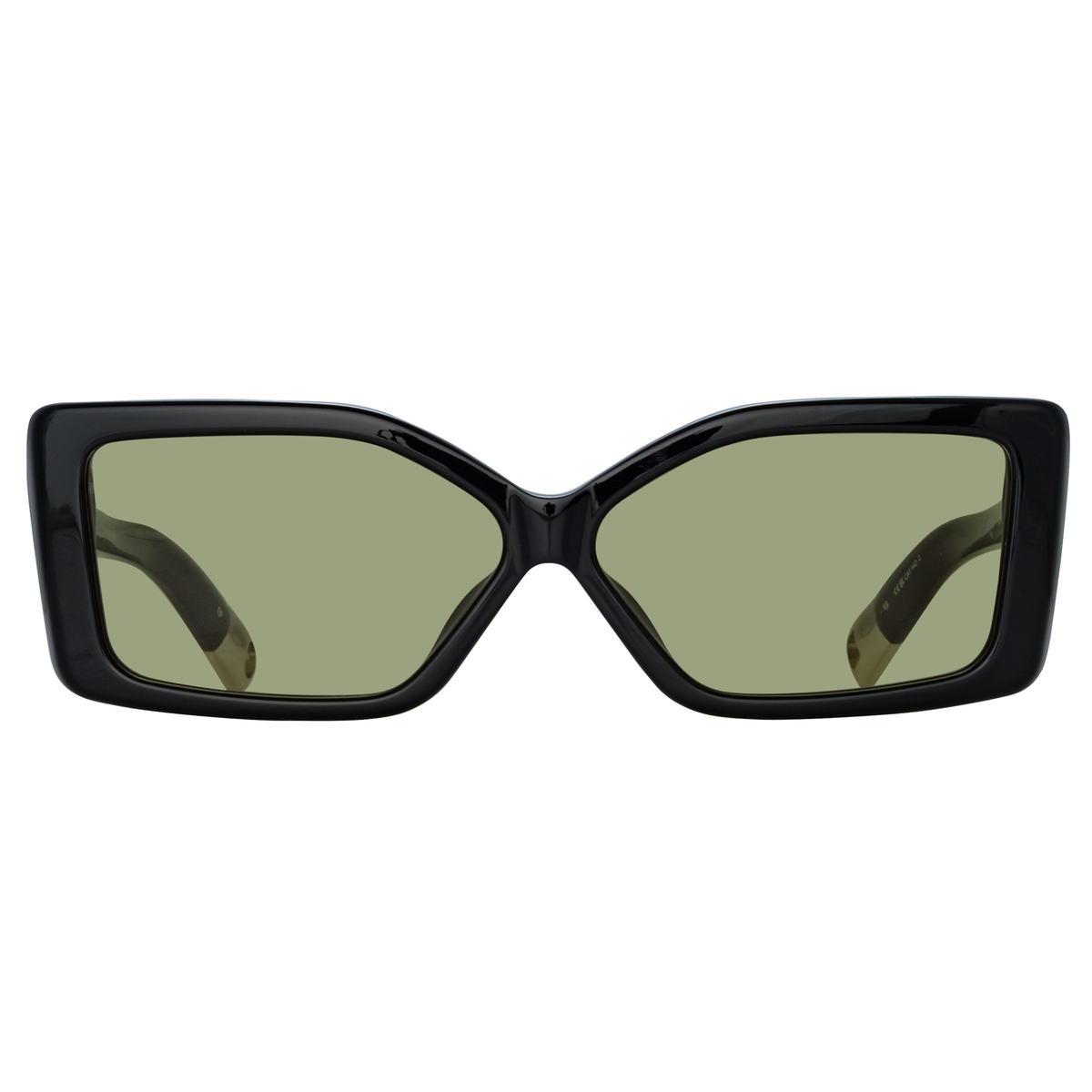Jacquemus Spiaggia JAC41C2SUN unisex acetate cat eye rectangle sunglasses front