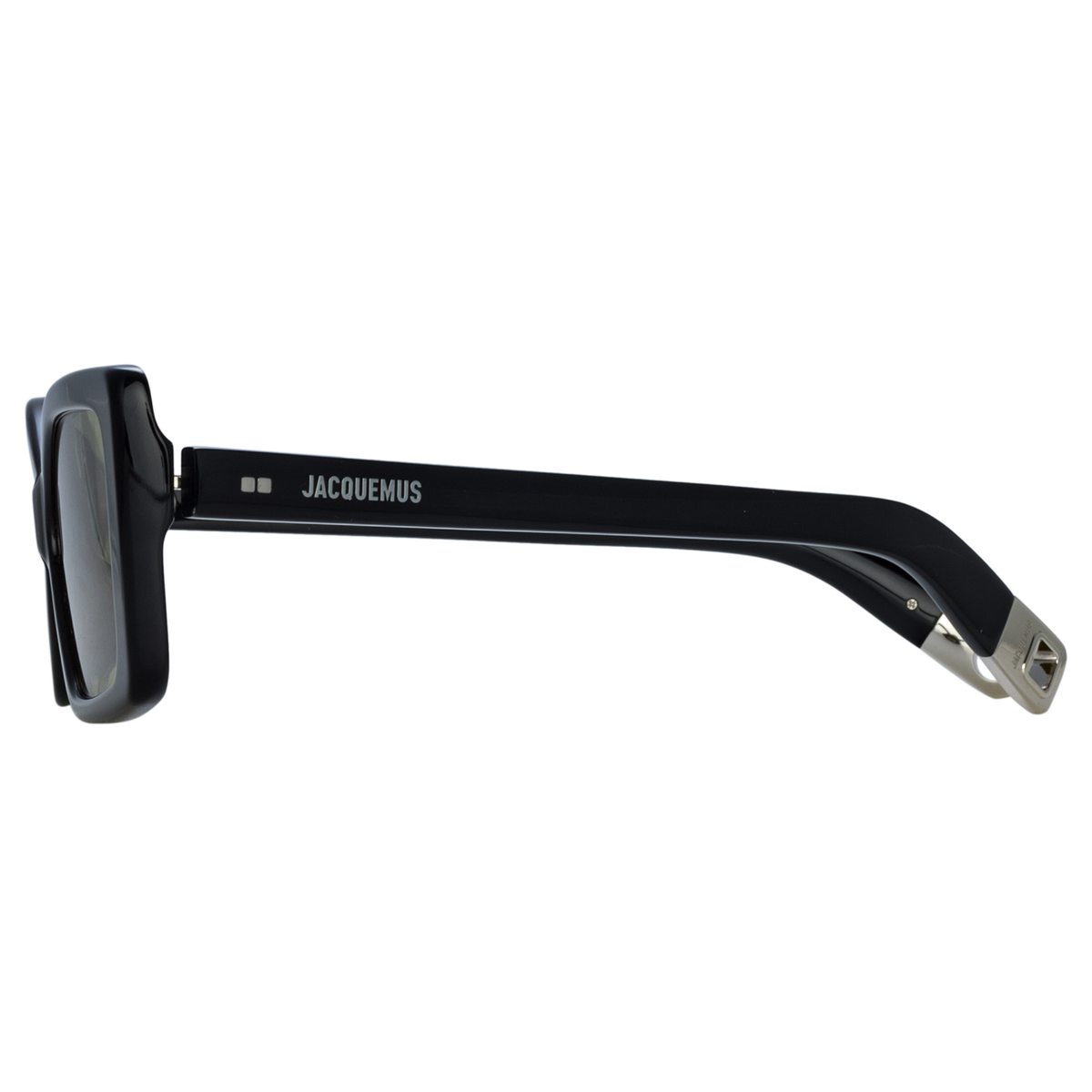 Jacquemus Spiaggia JAC41C2SUN unisex acetate cat eye rectangle sunglasses side