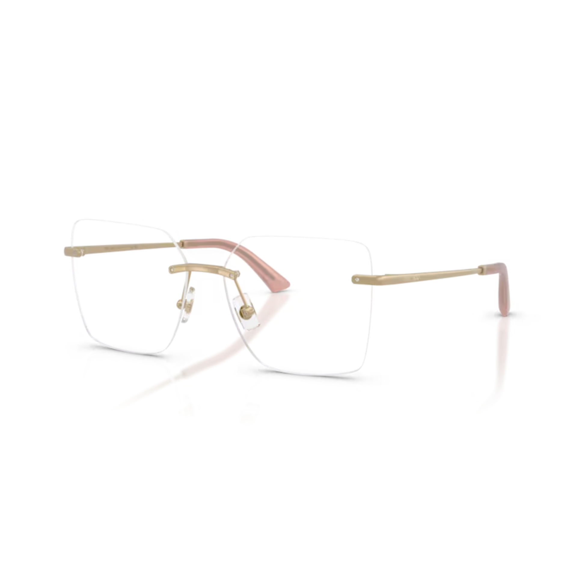 Jimmy Choo JC2020B women’s square metal optical frame with luxury designer styling