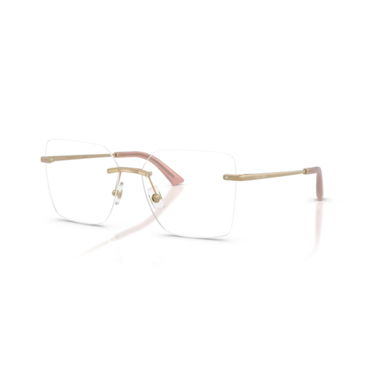 Jimmy Choo JC2020B women’s square metal optical frame with luxury designer styling