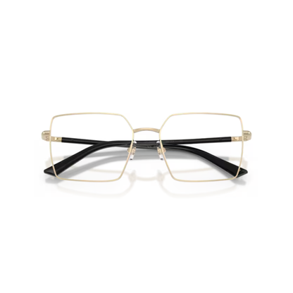 Jimmy Choo JC2022 women’s square metal eyeglasses with luxury lightweight designer styling