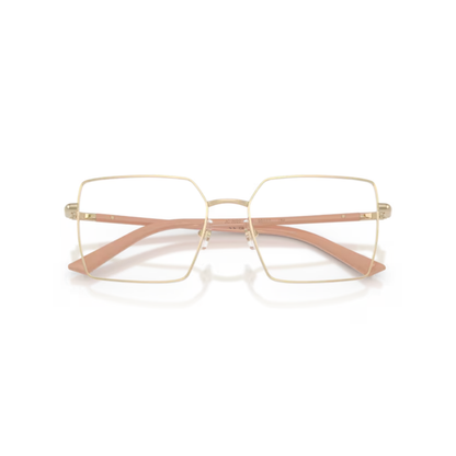 Jimmy Choo JC2022 women’s square metal eyeglasses with luxury lightweight designer styling