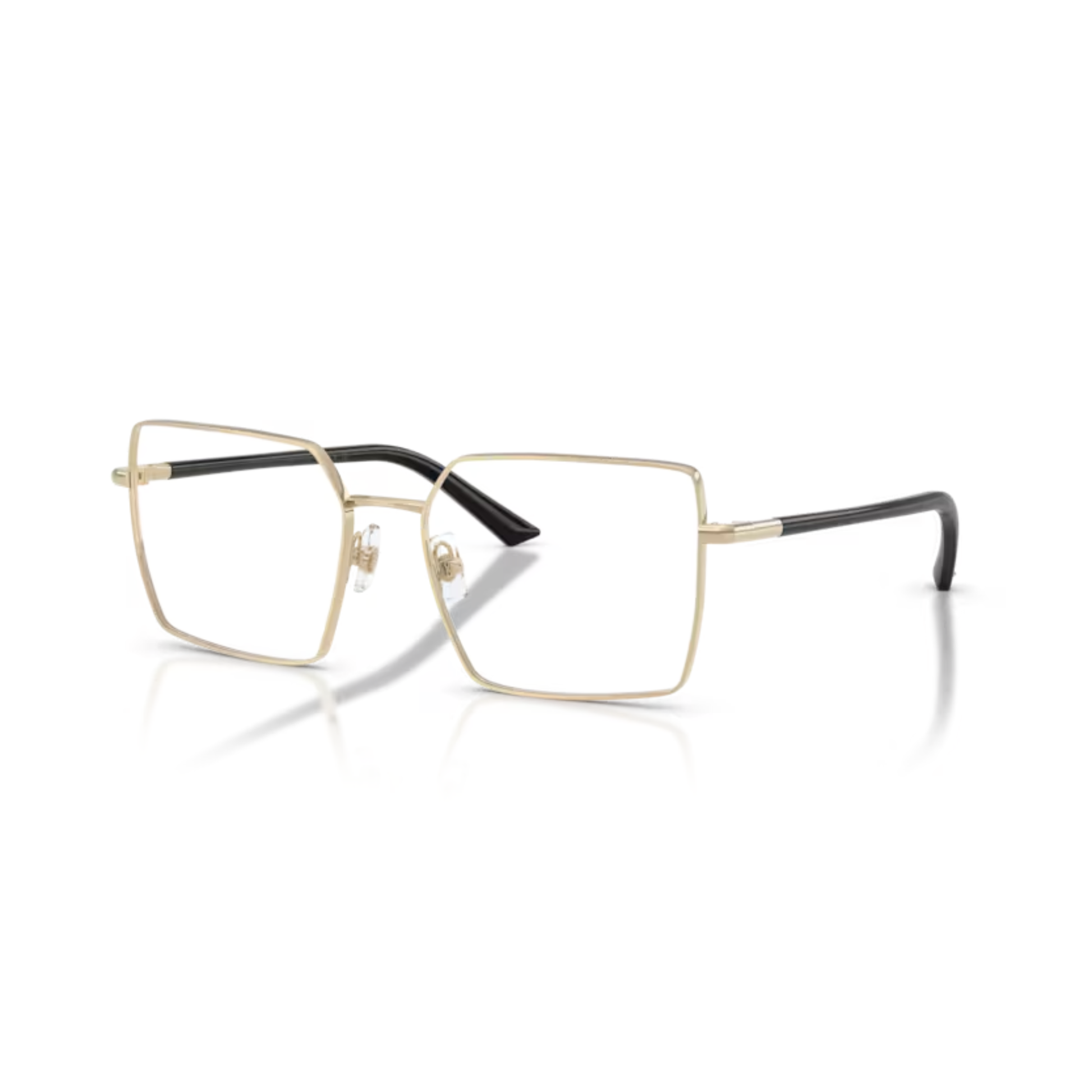 Jimmy Choo JC2022 women’s square metal eyeglasses with luxury lightweight designer styling