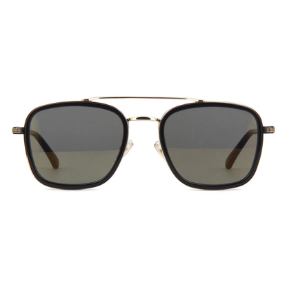Jimmy Choo JOHN/S unisex square metal sunglasses featuring a premium full-rim designer frame.