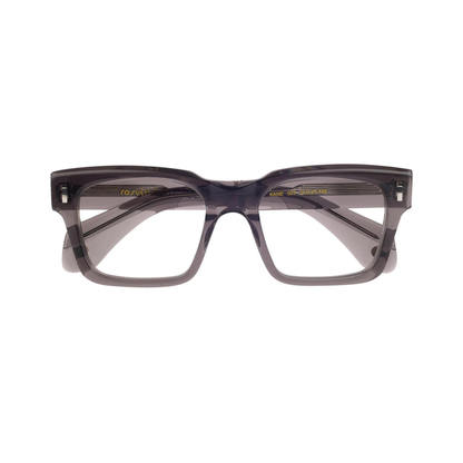 Kane Crystal Grey/003 modern rectangle eyeglasses with lightweight full-rim frame and sleek everyday styling.