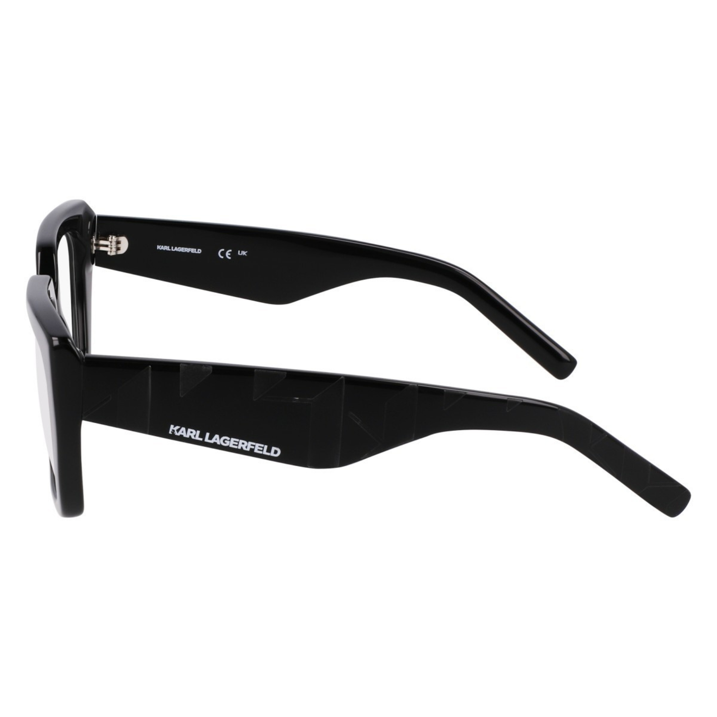 Karl Lagerfeld KL6159 women's square cat-eye acetate optical frame with full-rim designer styling.