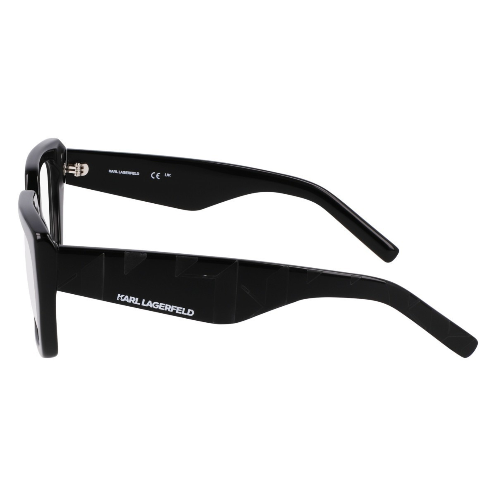 Karl Lagerfeld KL6159 women's square cat-eye acetate optical frame with full-rim designer styling.