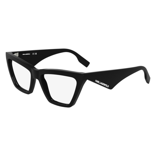 Karl Lagerfeld KL6195 women's cat-eye acetate full-rim optical frame.