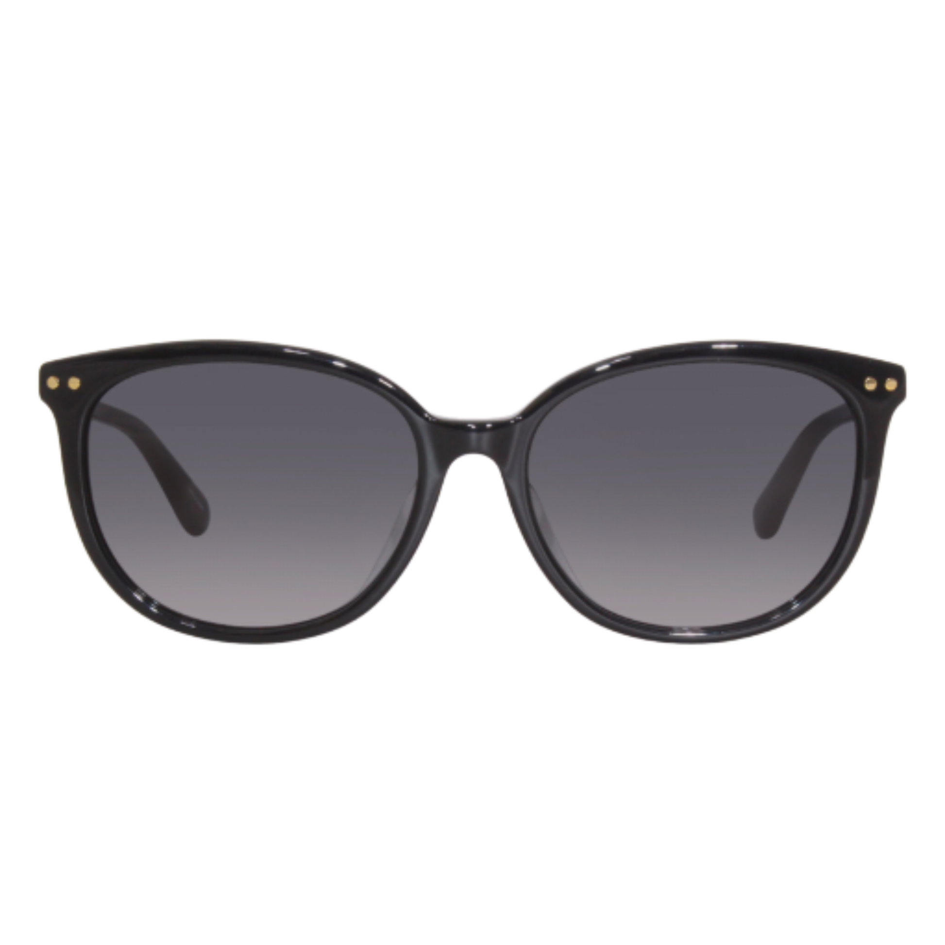 Kate Spade Alina women's round acetate sunglasses with premium full-rim design and UV-protective lenses.