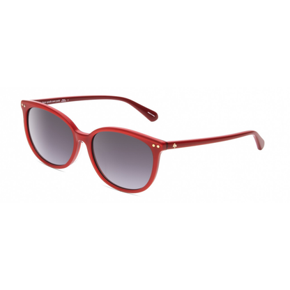 Kate Spade Alina women's round acetate sunglasses with premium full-rim design and UV-protective lenses.