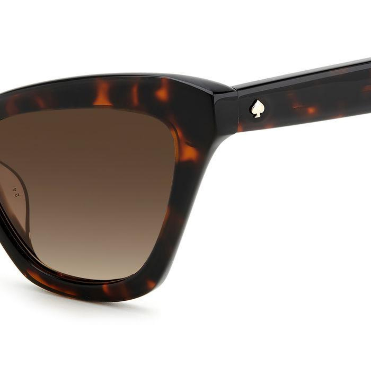 Kate Spade Amelie women's oversized cat eye acetate sunglasses with premium craftsmanship and UV-protective lenses.