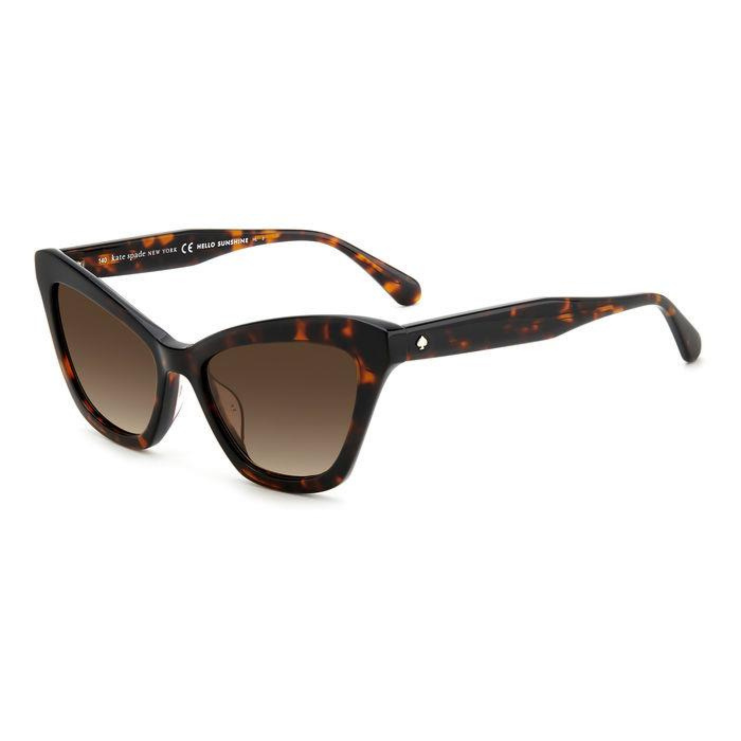Kate Spade Amelie women's oversized cat eye acetate sunglasses with premium craftsmanship and UV-protective lenses.