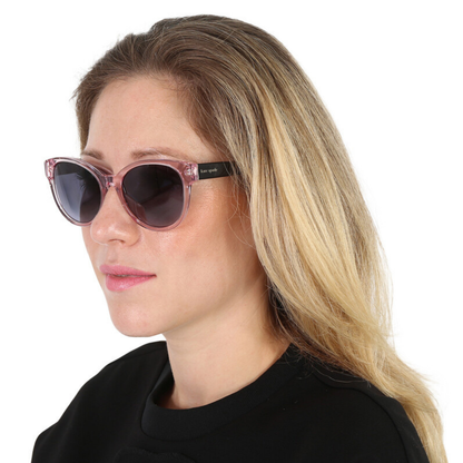 Kate Spade Nathalie women's round acetate sunglasses featuring premium craftsmanship and UV-protective lenses.