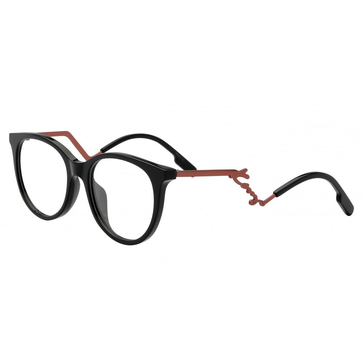 Kenzo KZ50025I womens acetate round full-rim optical frame front view