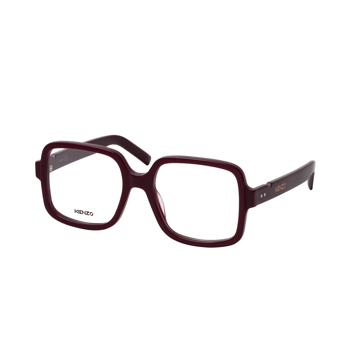 Kenzo KZ50123I womens acetate big square full-rim optical frame front view