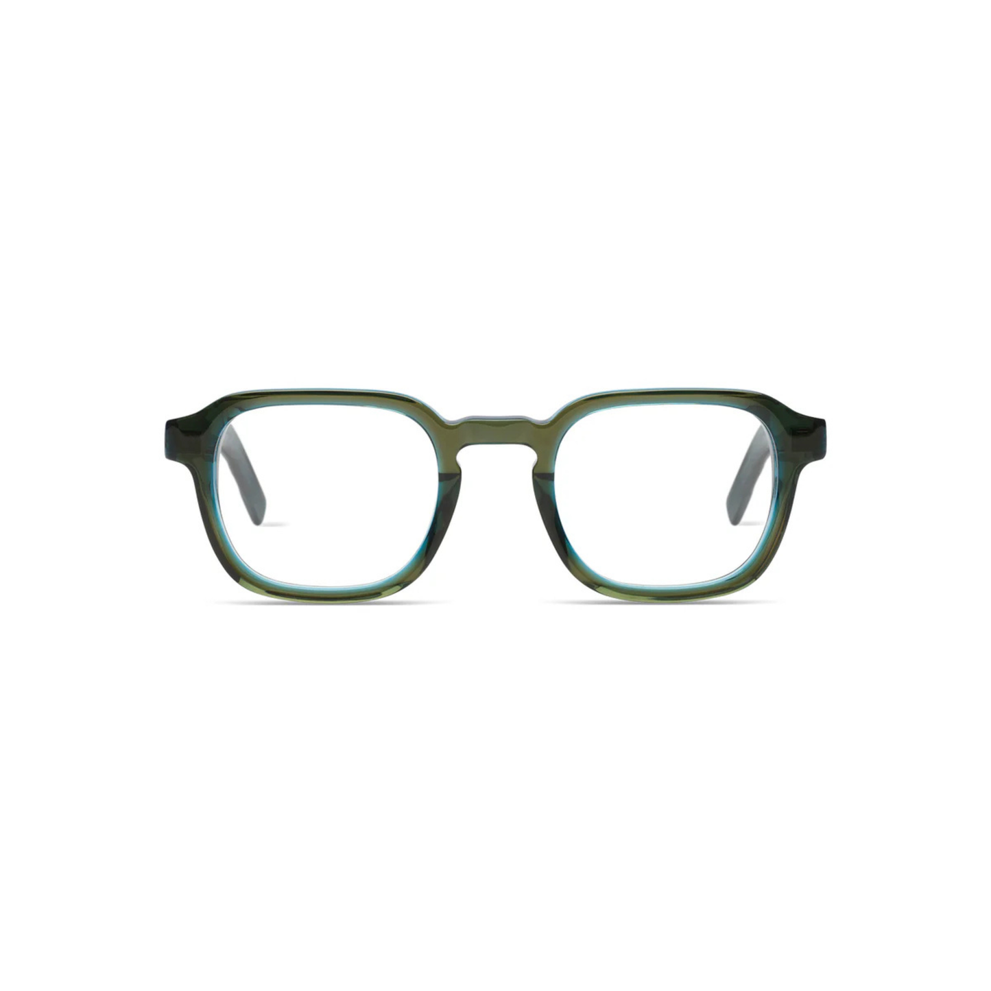 Knox Rectangle Acetate Sunglasses Front View