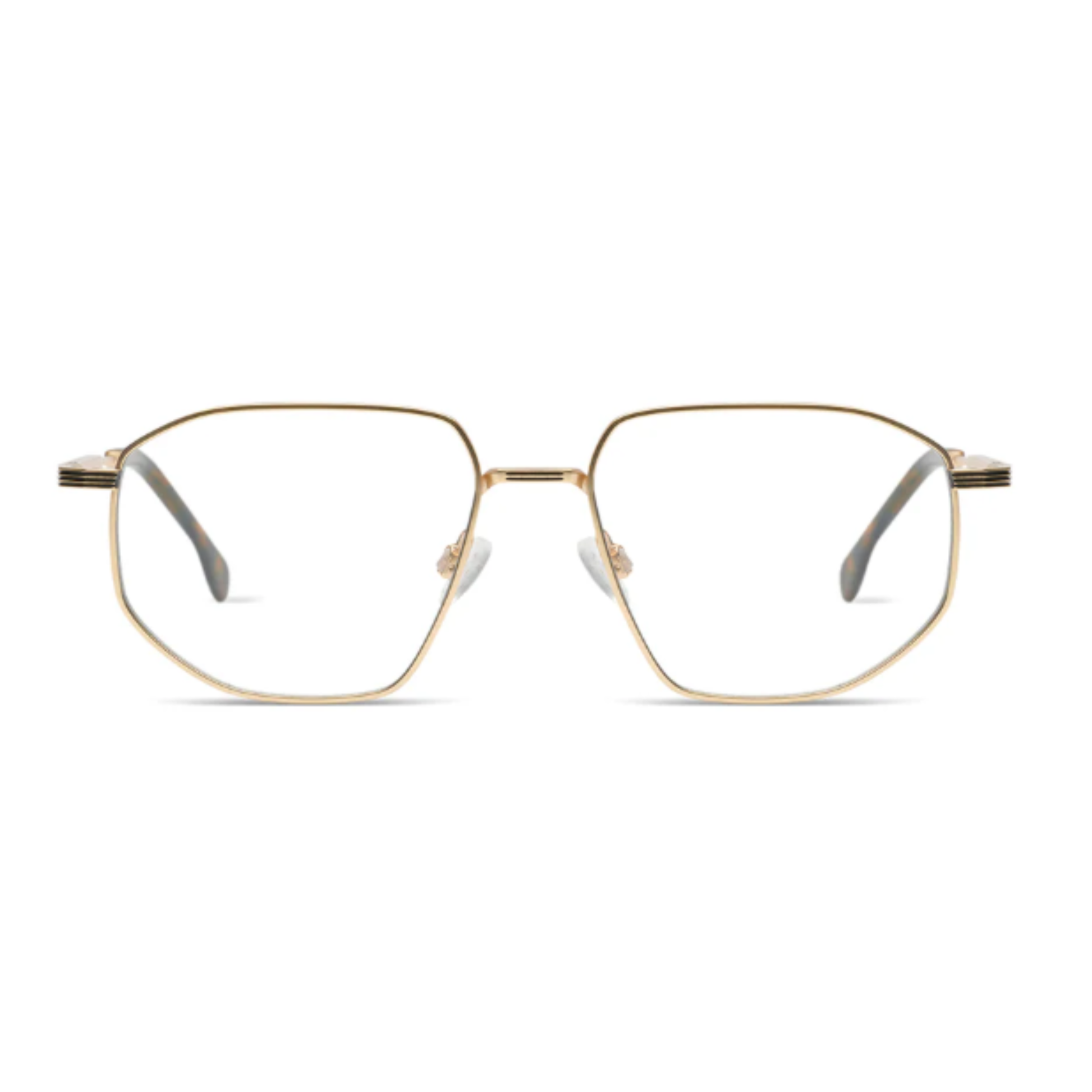 GoldGiraffe Komono Axel unisex optical frame with bold geometric full rim design