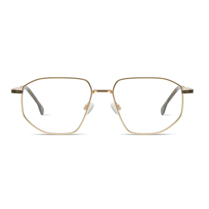 GoldGiraffe Komono Axel unisex optical frame with bold geometric full rim design